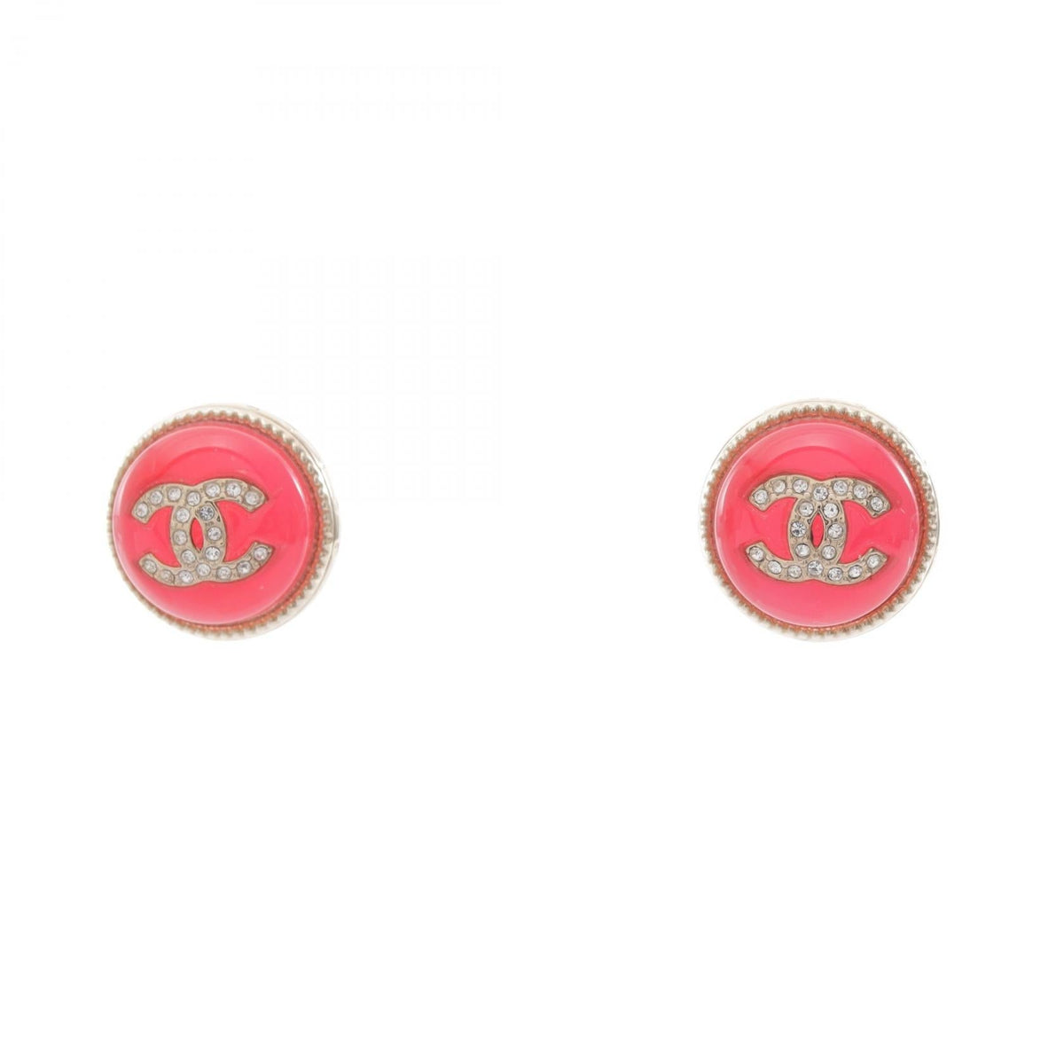 CHANEL COCO Mark · Rhinestone Earrings