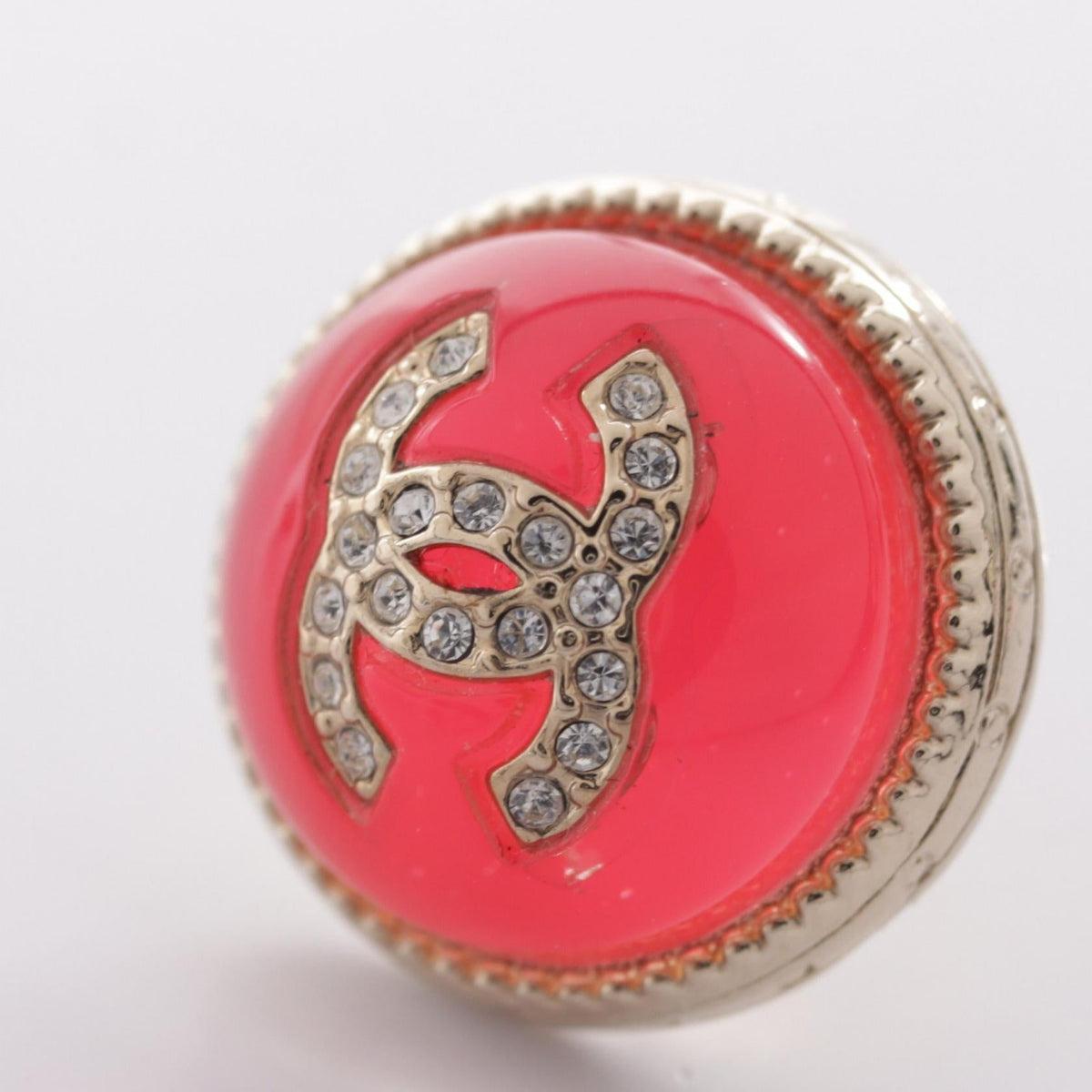 CHANEL COCO Mark · Rhinestone Earrings