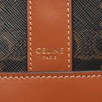Celine Triomphe · Coated Canvas · Bucket