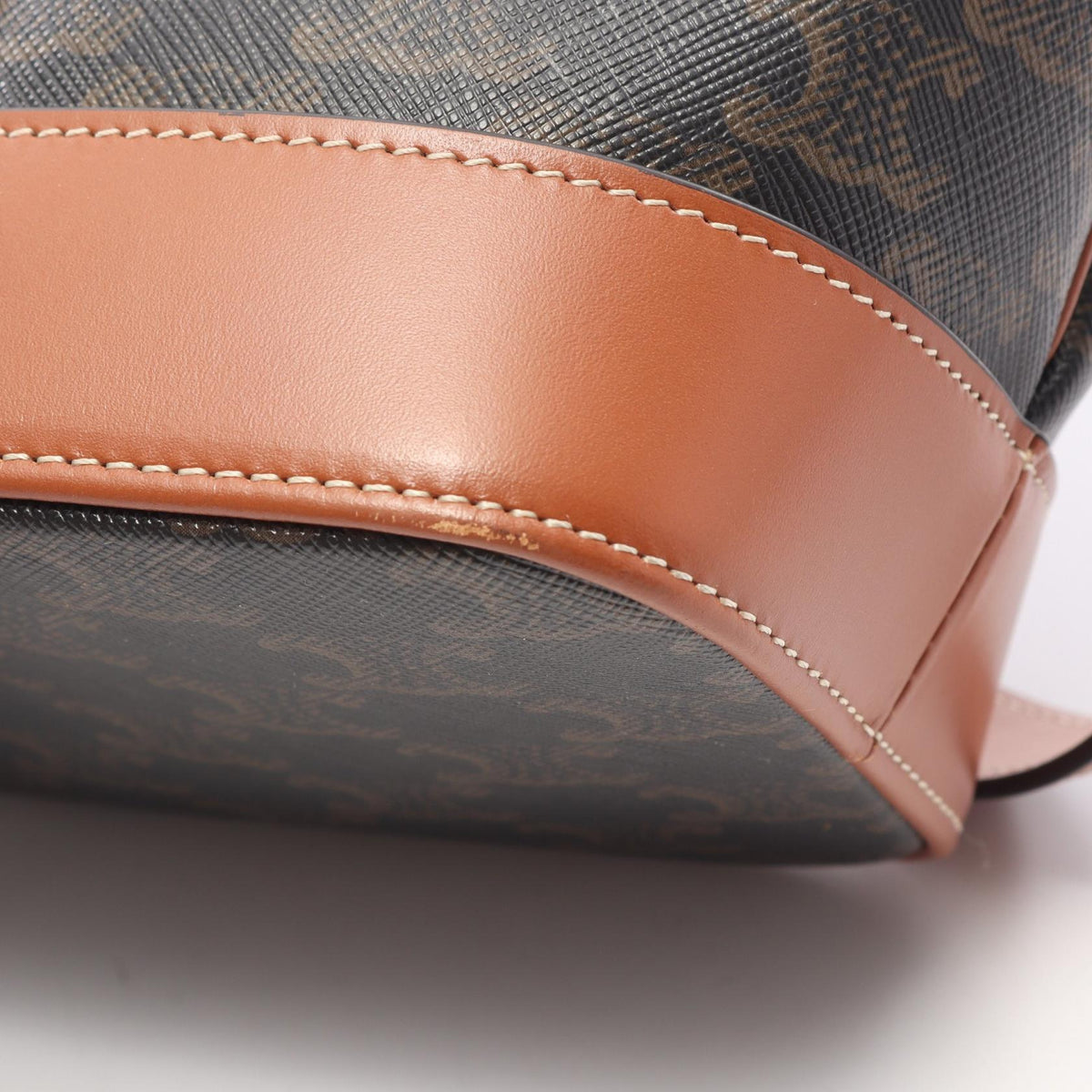 Celine Triomphe · Coated Canvas · Bucket