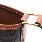 Celine Triomphe · Coated Canvas · Bucket