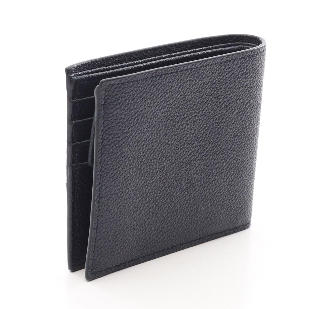 Prada · Micro Grain Leather Bi-Fold Wallet