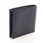 Prada · Micro Grain Leather Bi-Fold Wallet