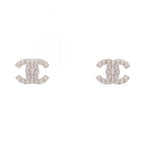 Chanel COCO Mark Pearl Earrings