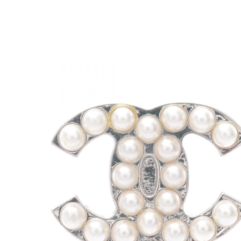Chanel COCO Mark Pearl Earrings