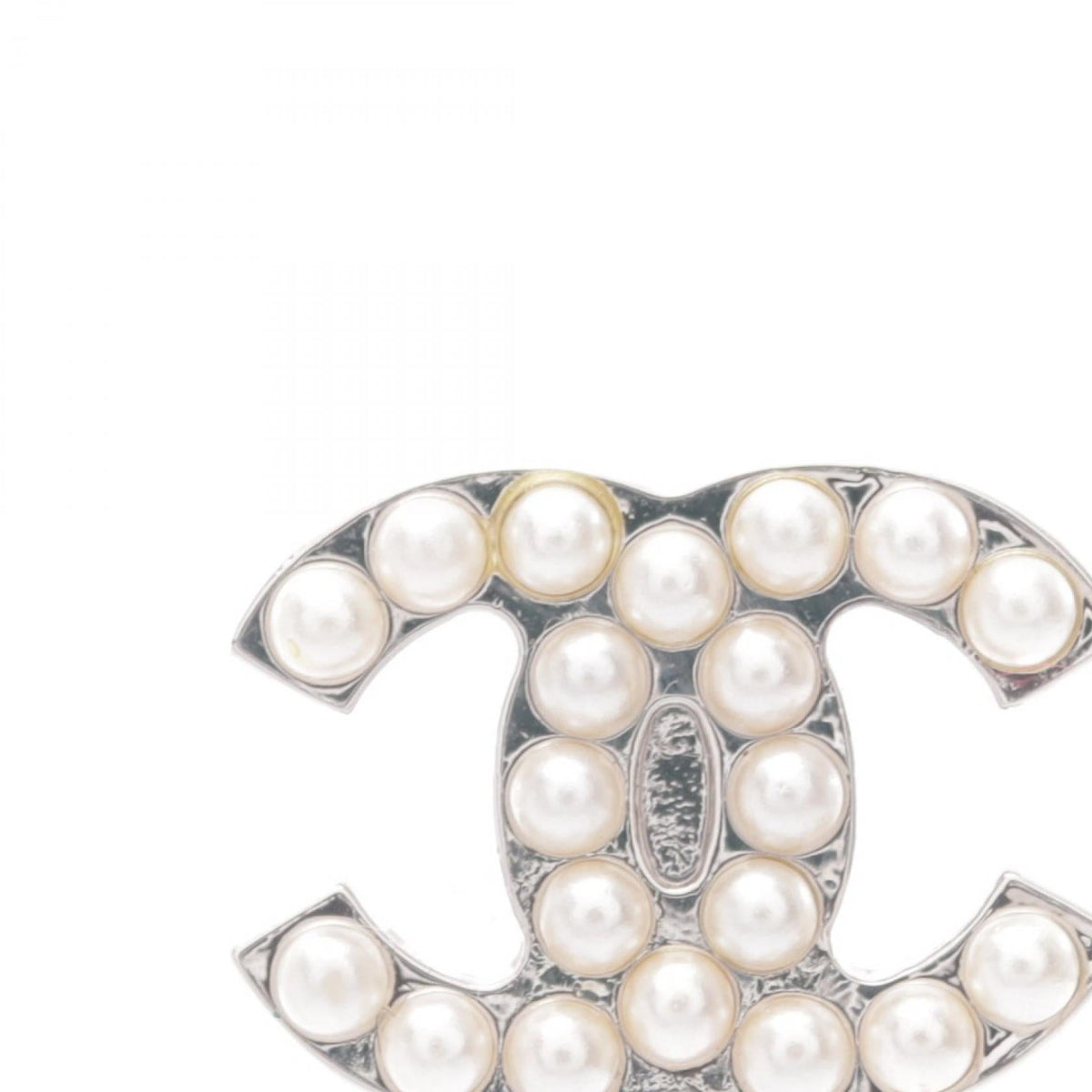 Chanel COCO Mark Pearl Earrings
