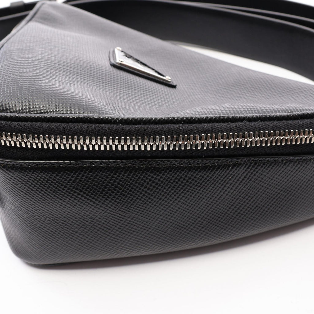 Prada Saffiano Cuir · Leather Shoulder Bag