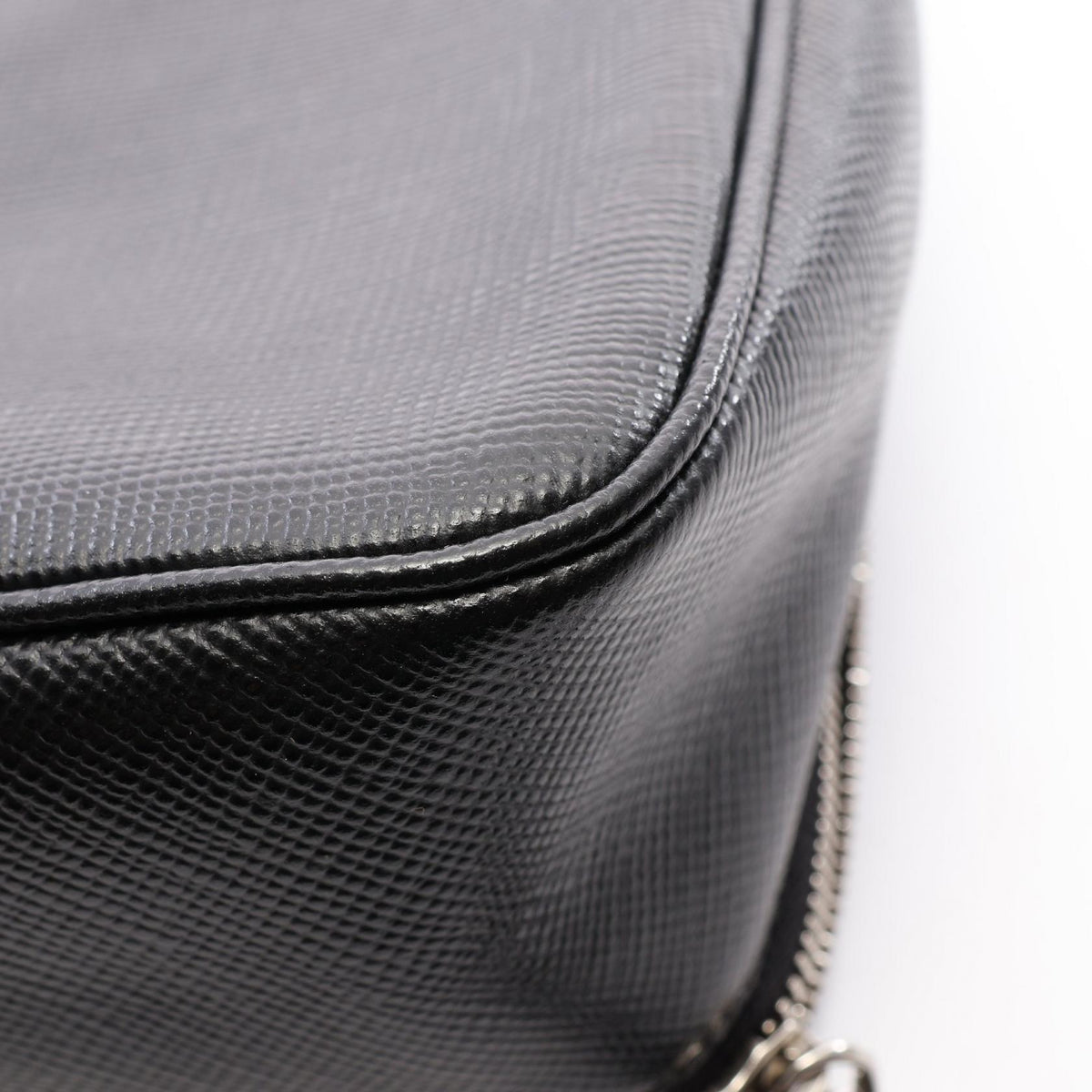 Prada Saffiano Cuir · Leather Shoulder Bag