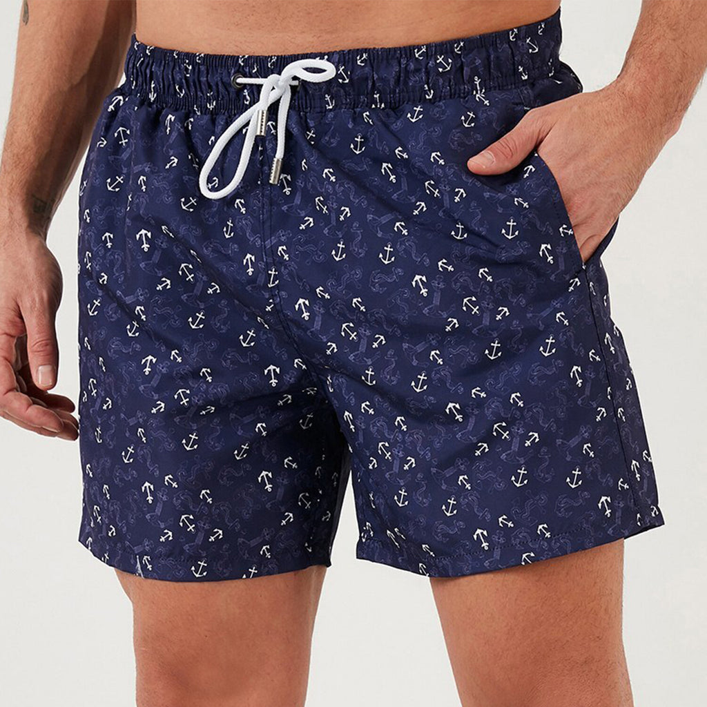 Anchor Swim Shorts // Navy
