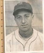 Al Cuccinello 6x8 B/W 1935 Press Wire Photo New York Giants