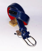 C Collection Leather Loafer - Navy