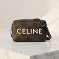 Celine Triomphe Medium Messenger · Canvas