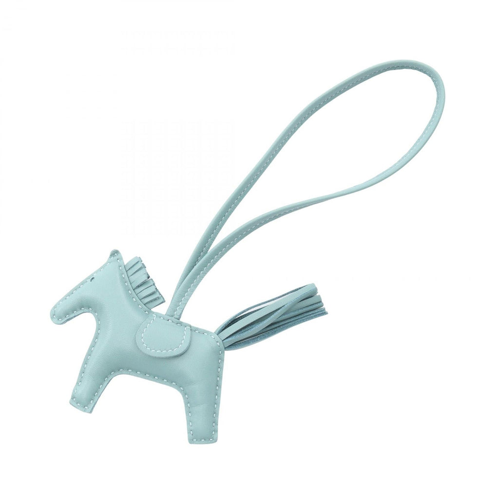 Hermès Rodeo PM · Ciel · Agneau Milo