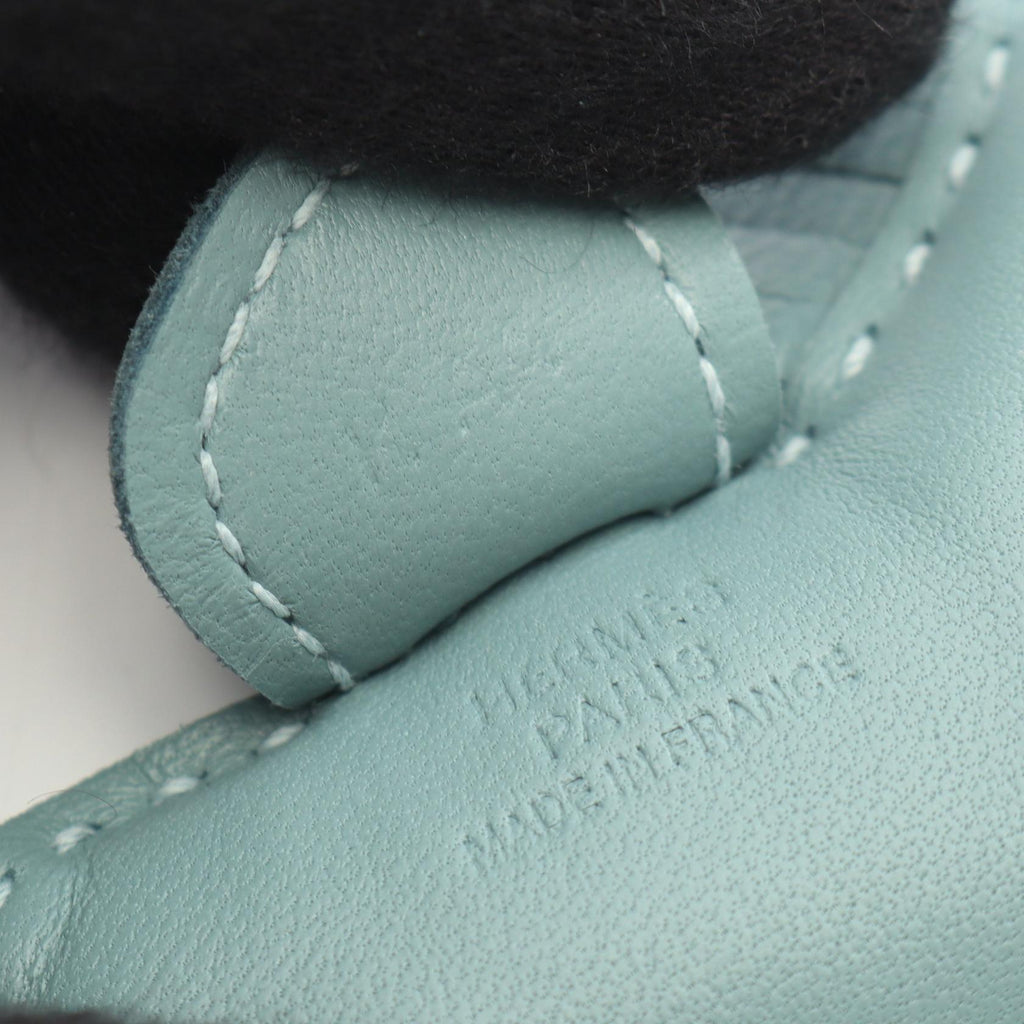 Hermès Rodeo PM · Ciel · Agneau Milo
