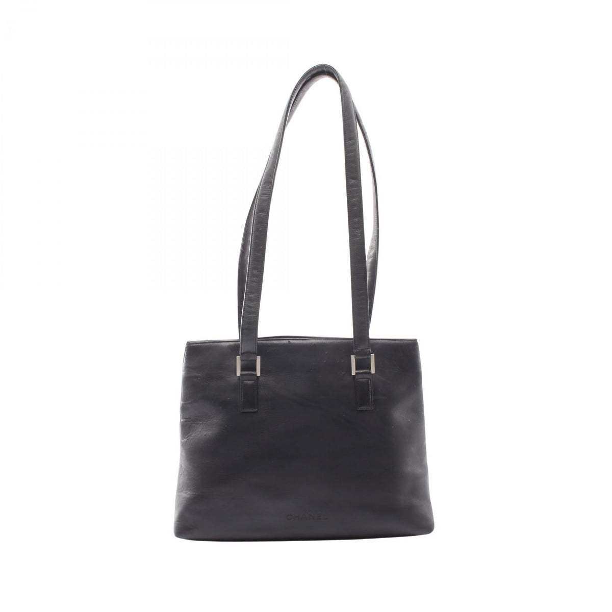 Chanel Embossed Logo · Lambskin