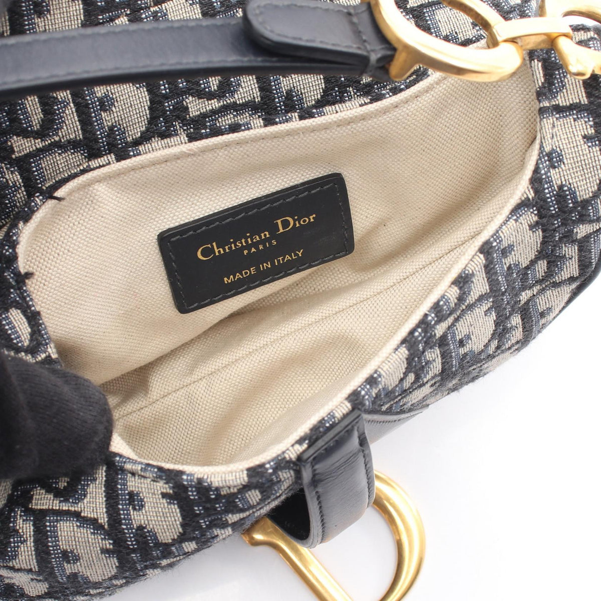 Dior Mini Saddle · Oblique Jacquard