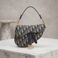Dior Mini Saddle · Oblique Jacquard