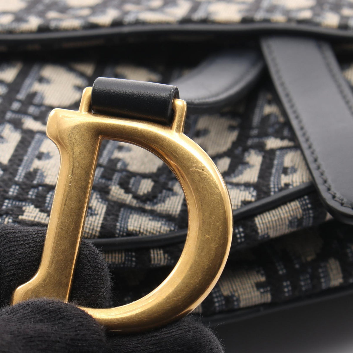 Dior Mini Saddle · Oblique Jacquard