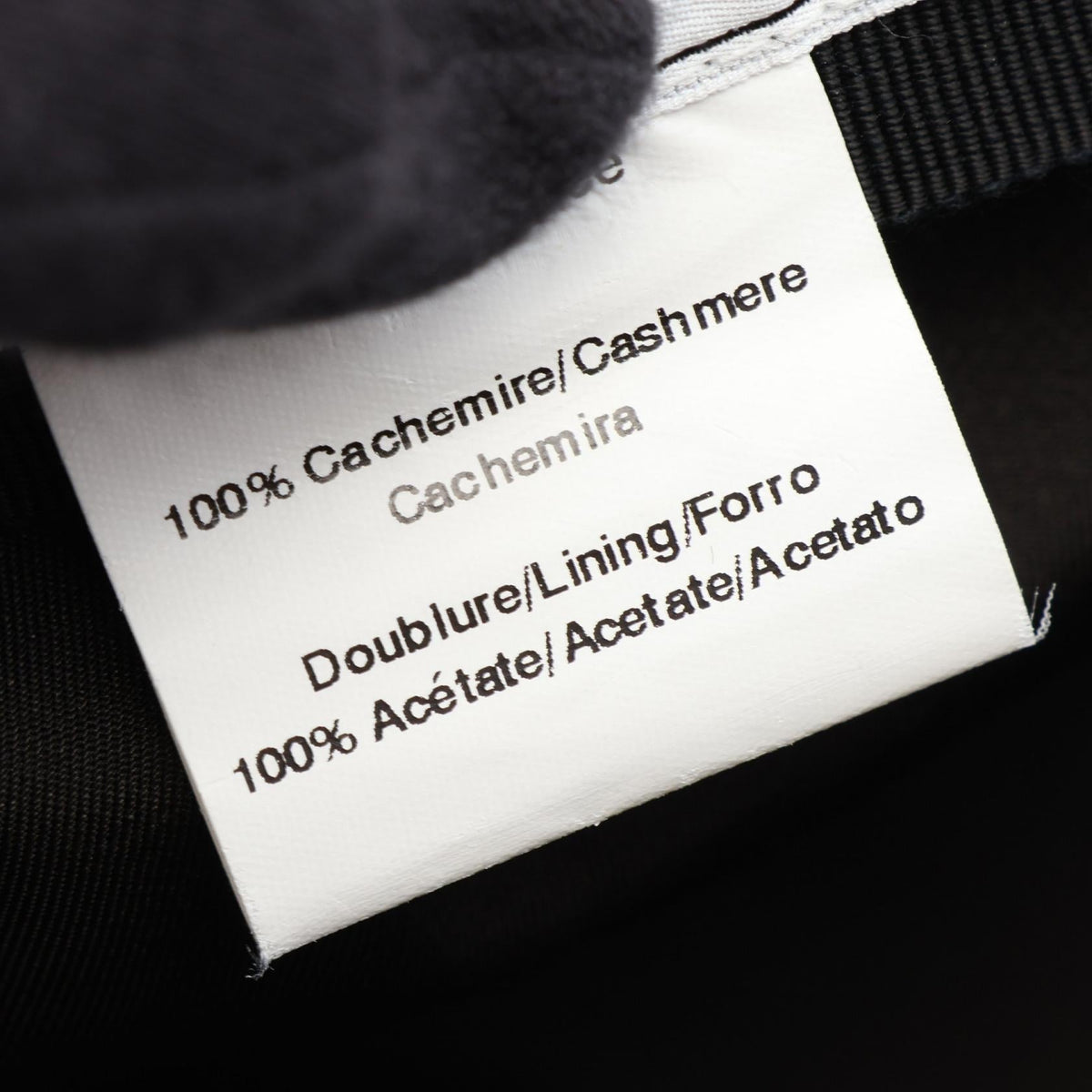 Hermès Cashmere Casquette · Cap