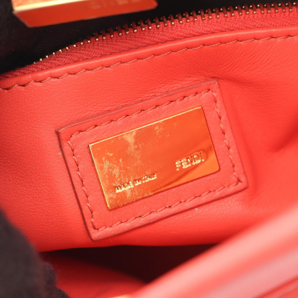Fendi Mini Peekaboo · Leather