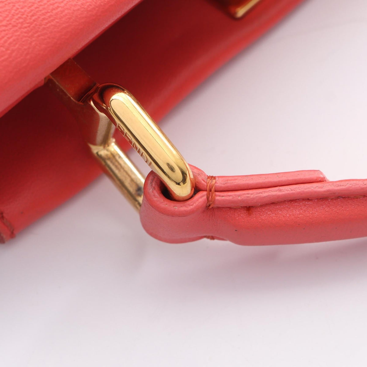 Fendi Mini Peekaboo · Leather