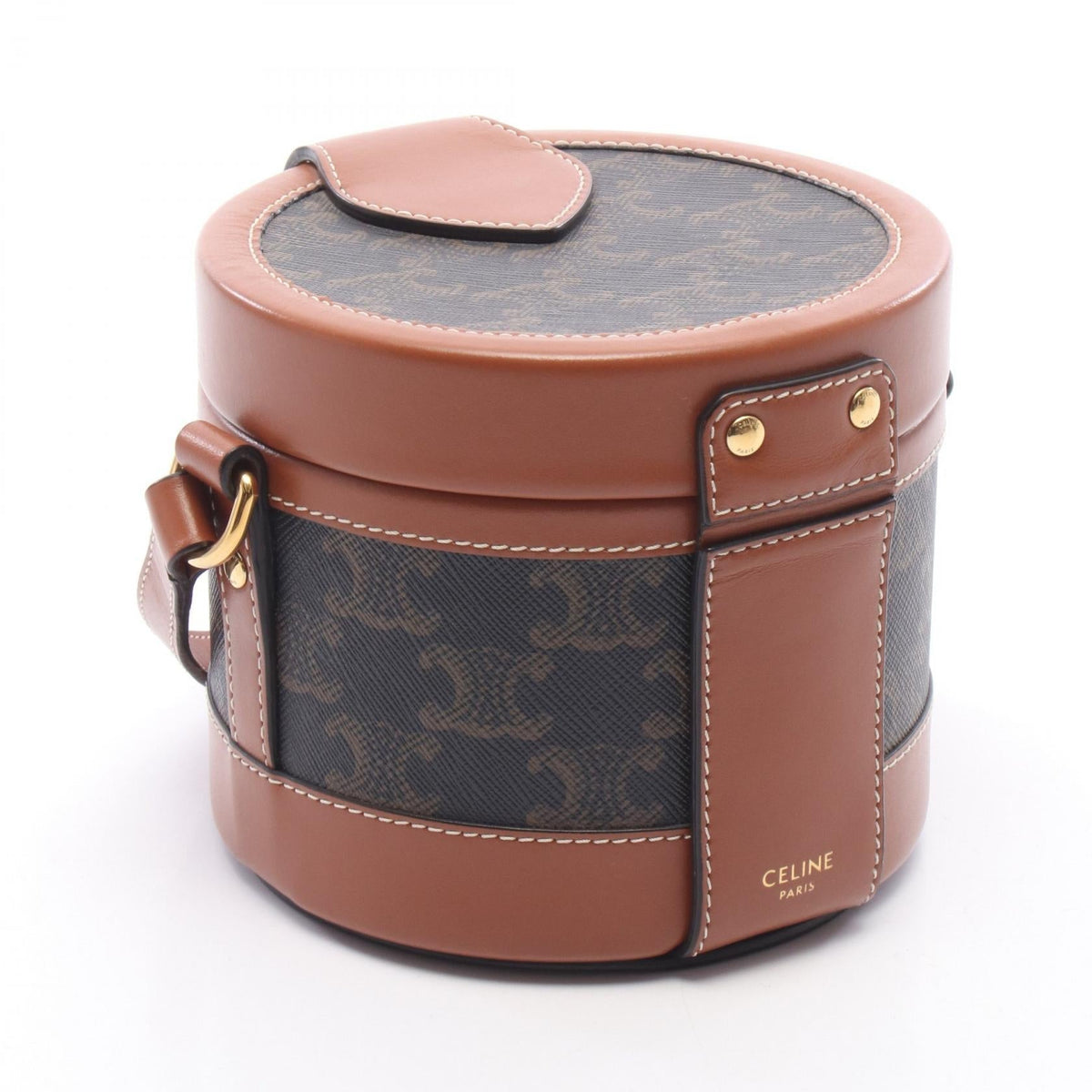 Celine Tambour Small · Triomphe Canvas
