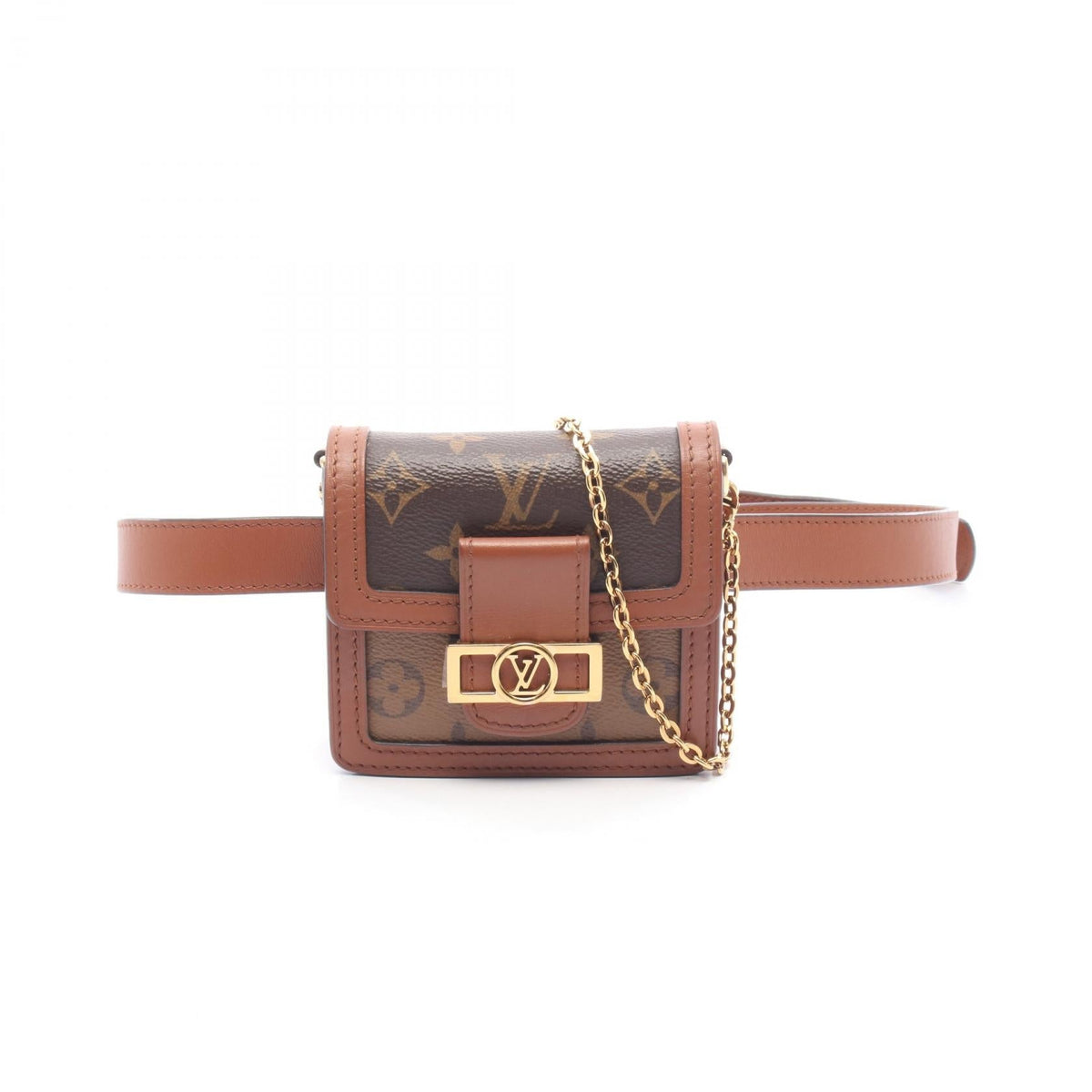 LOUIS VUITTON Dauphine BB · Monogram Reverse