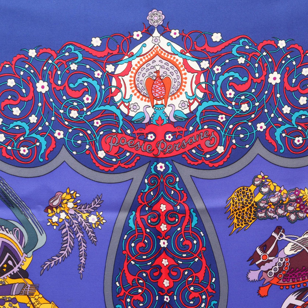Hermès Carré 90 · Poésie Persane · Silk