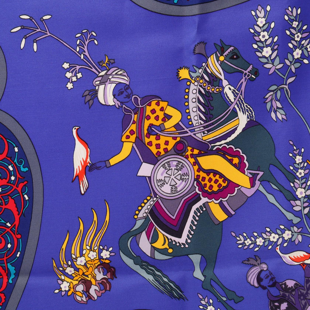 Hermès Carré 90 · Poésie Persane · Silk
