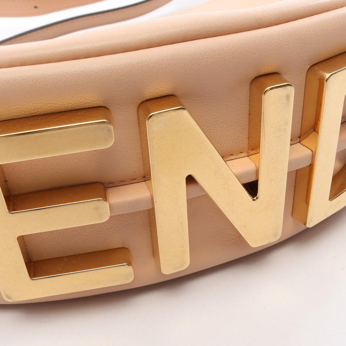 Fendi Crescent Logo · Calf Leather
