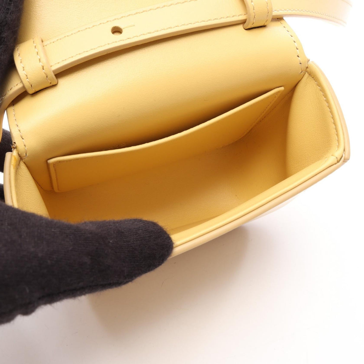 Celine Mini Claude · Leather Crossbody
