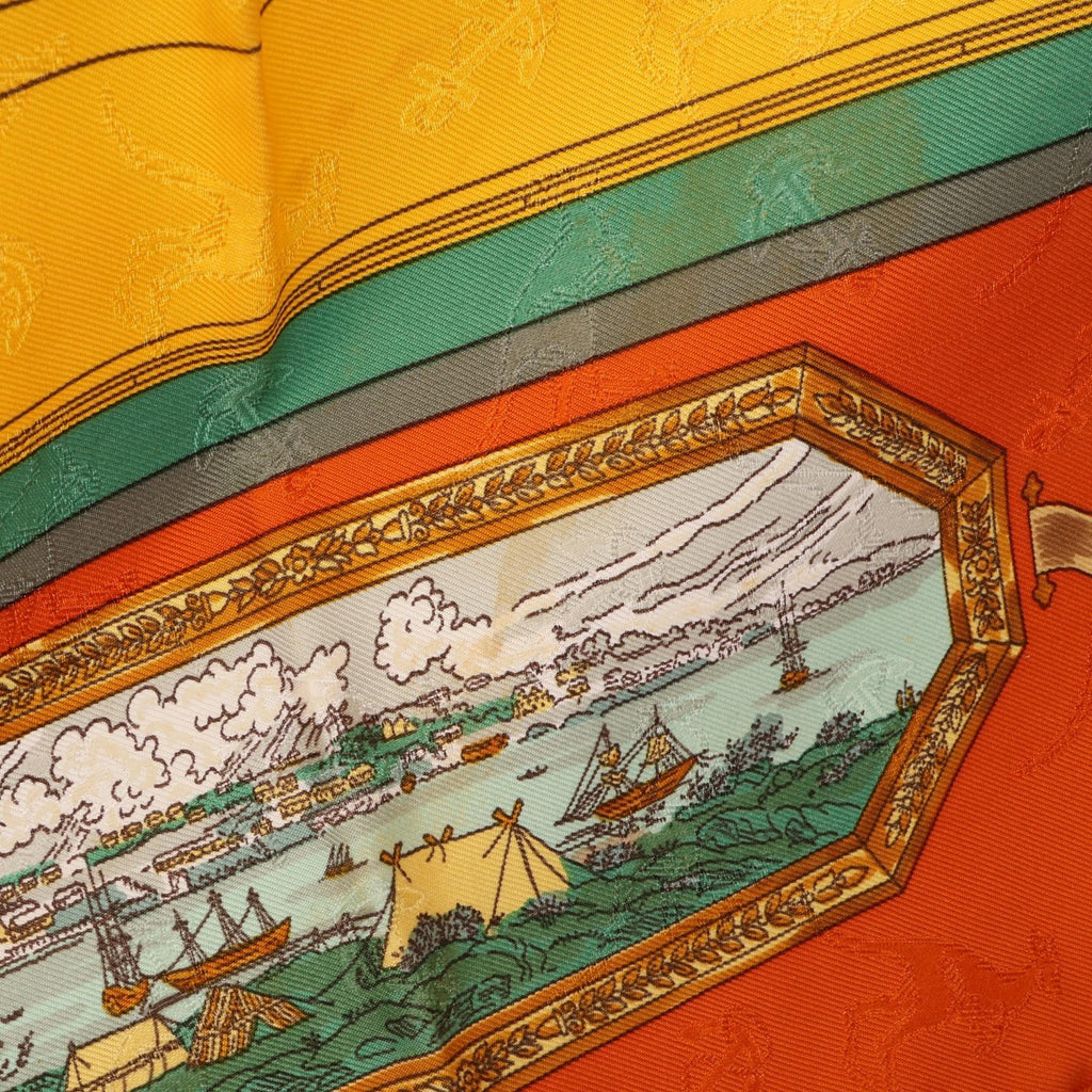 Hermès Carré 90 · Le Géographe · Silk