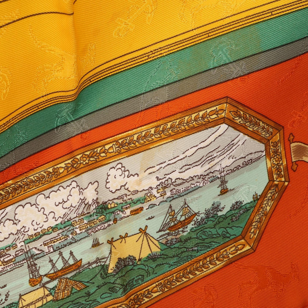 Hermès Carré 90 · Le Géographe · Silk