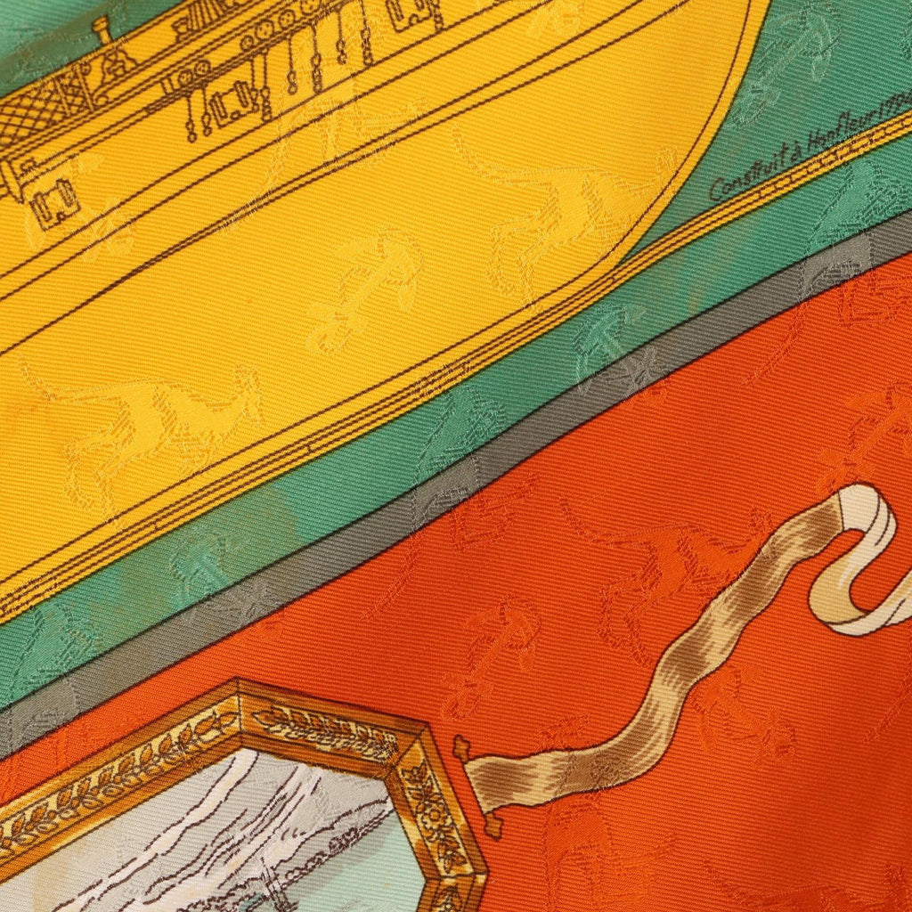 Hermès Carré 90 · Le Géographe · Silk