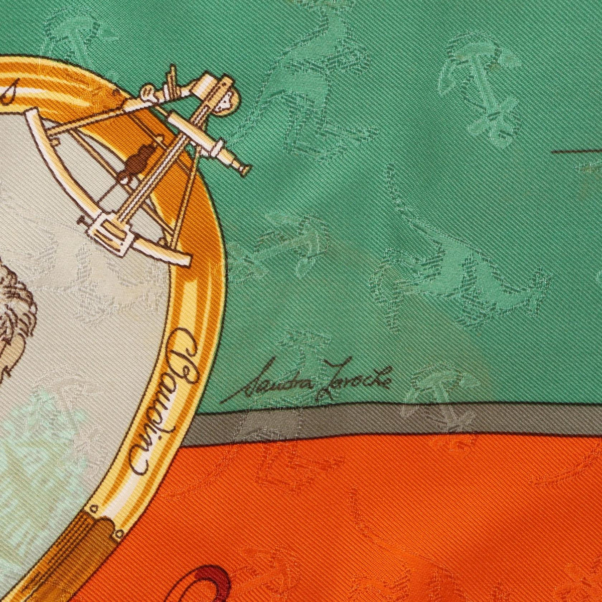 Hermès Carré 90 · Le Géographe · Silk