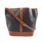 CELINE Triomphe Medium Baguette · Coated Canvas