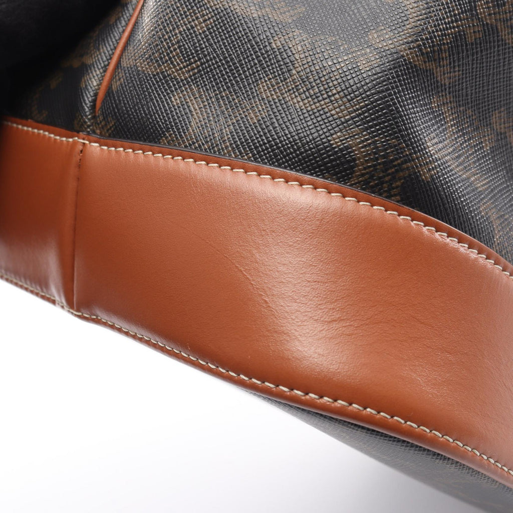 CELINE Triomphe Medium Baguette · Coated Canvas