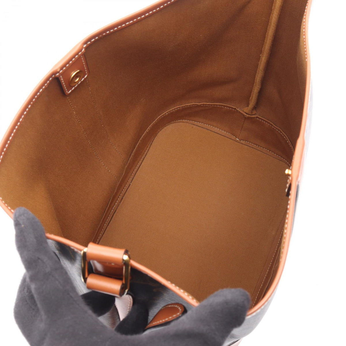 CELINE Triomphe Medium Baguette · Coated Canvas