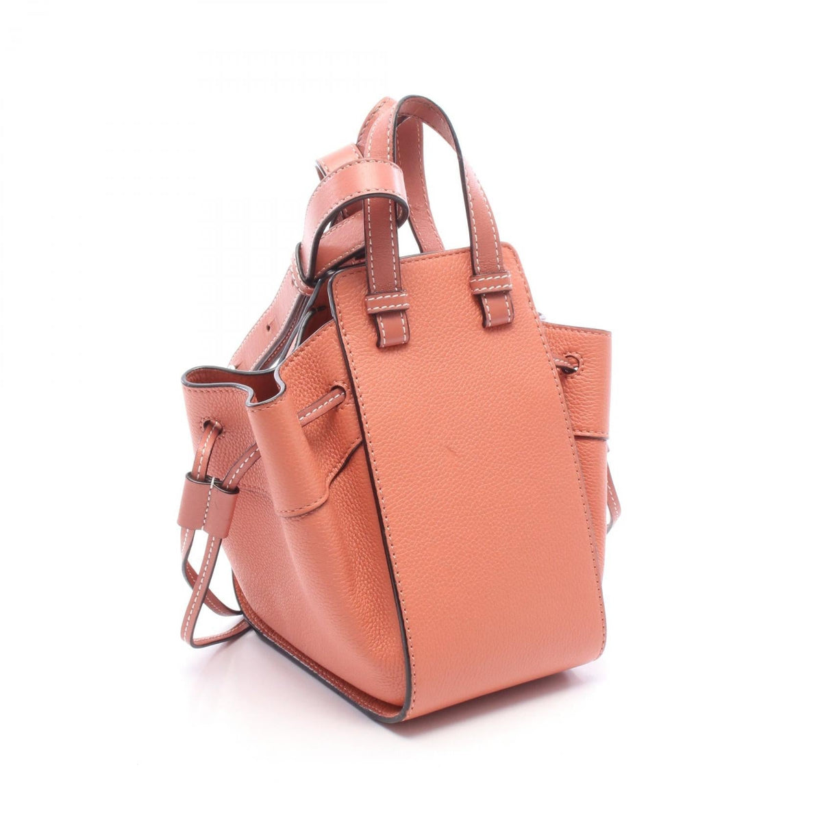 LOEWE Hammock Drawstring Mini · Leather
