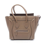 Celine Luggage Micro Shopper · Leather