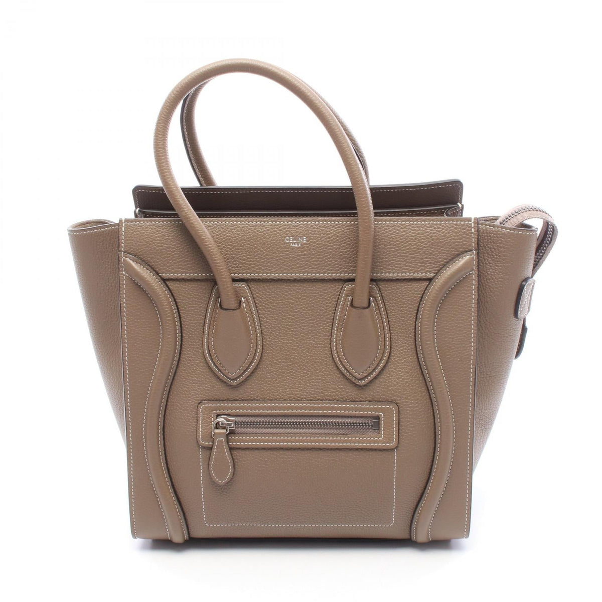Celine Luggage Micro Shopper · Leather