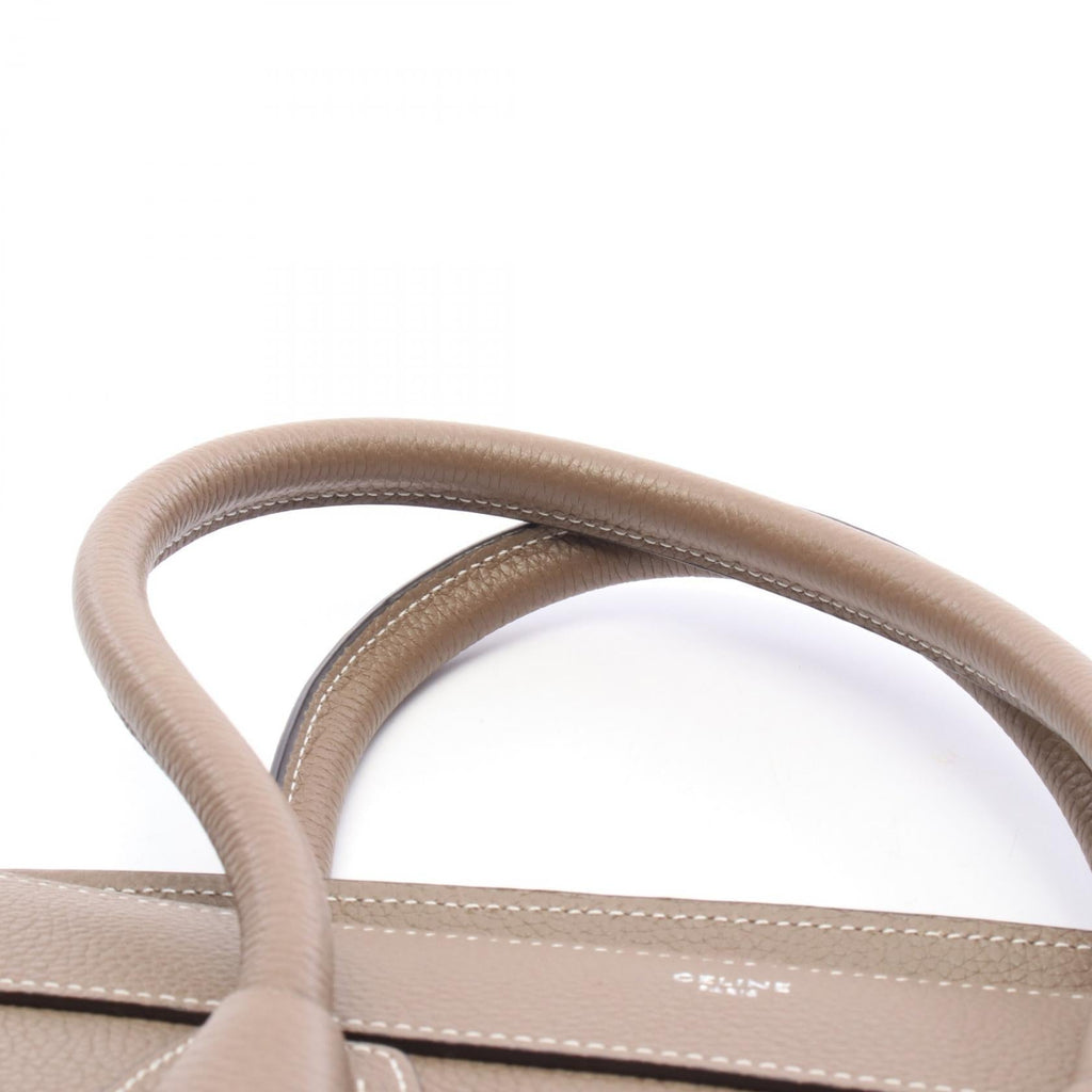 Celine Luggage Micro Shopper · Leather