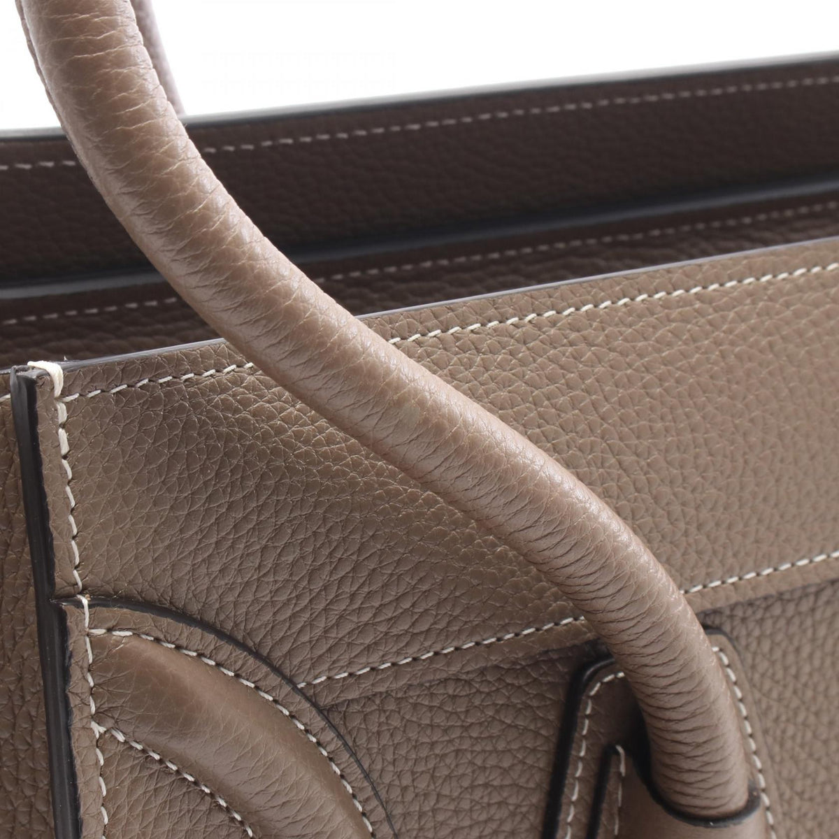 Celine Luggage Micro Shopper · Leather