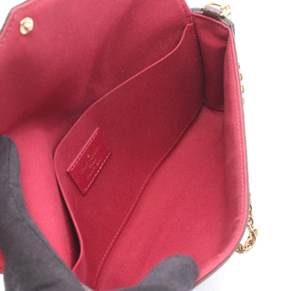 Louis Vuitton Felicie · Monogram Fuschia