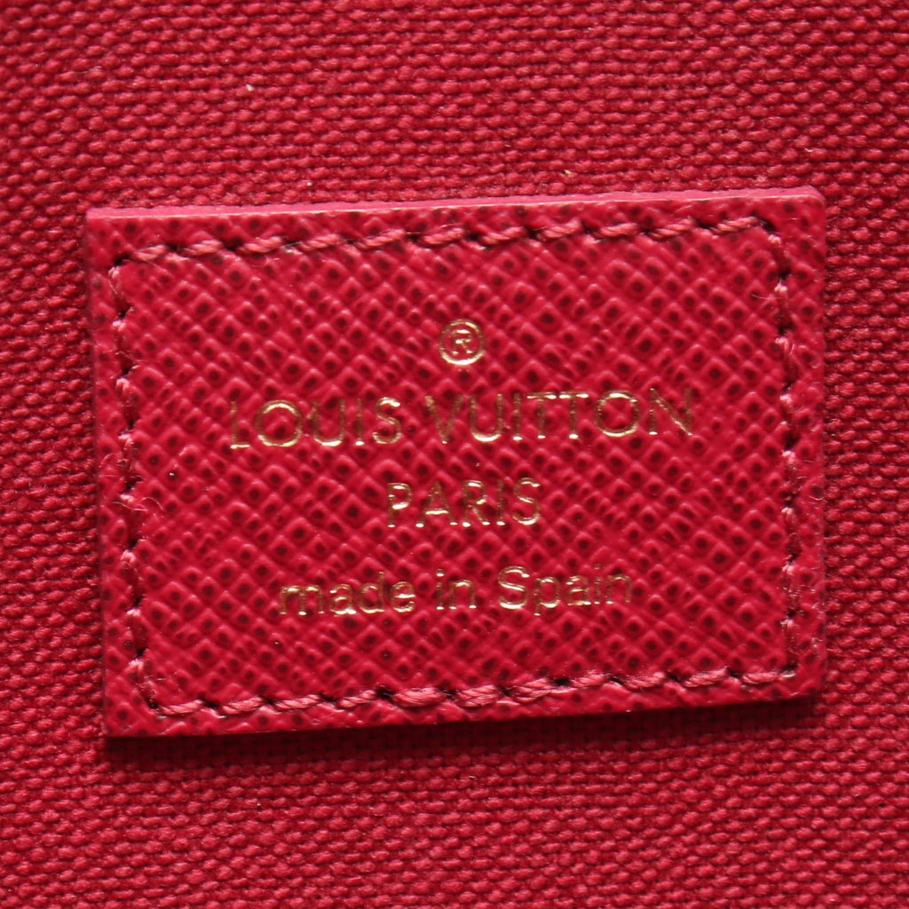 Louis Vuitton Felicie · Monogram Fuschia