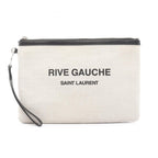 Saint Laurent Rive Gauche · Canvas Clutch