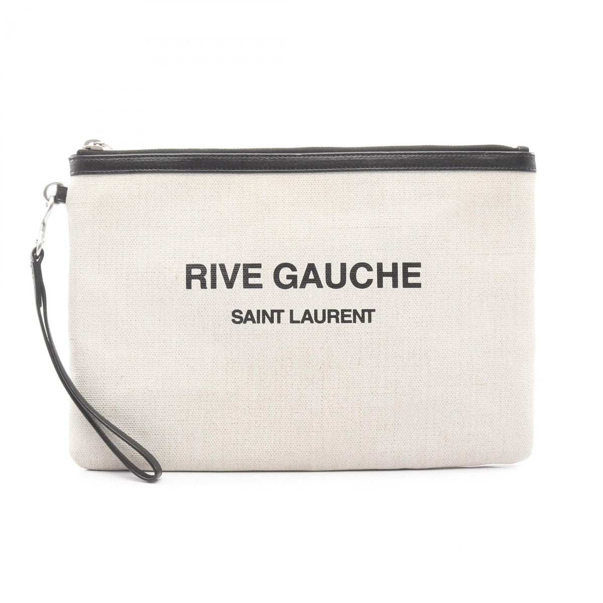 Saint Laurent Rive Gauche · Canvas Clutch