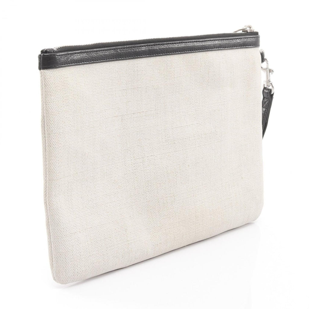 Saint Laurent Rive Gauche · Canvas Clutch