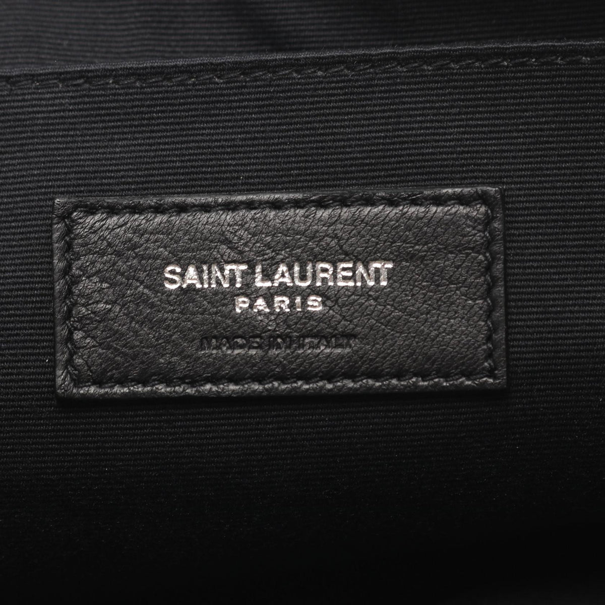 Saint Laurent Rive Gauche · Canvas Clutch