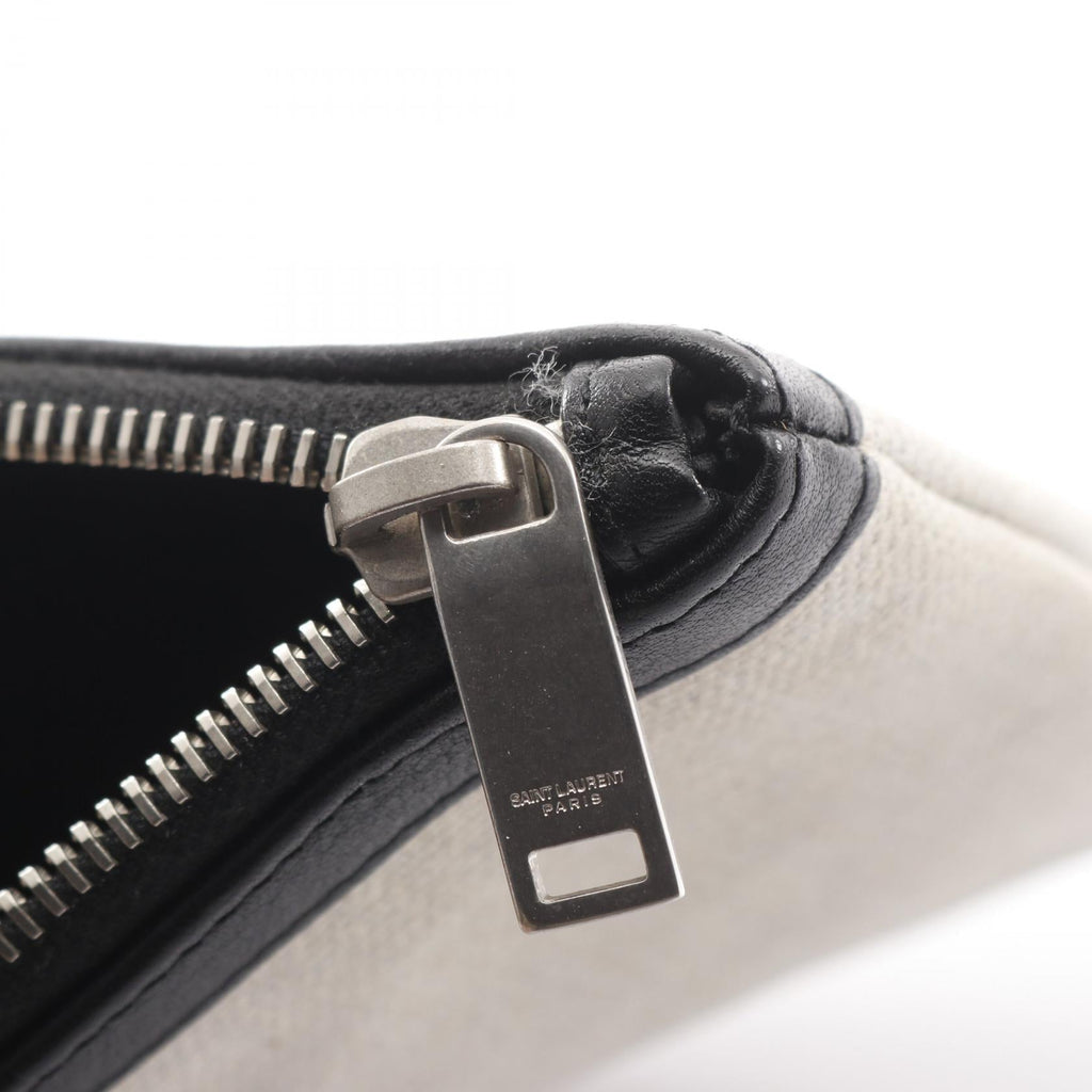 Saint Laurent Rive Gauche · Canvas Clutch